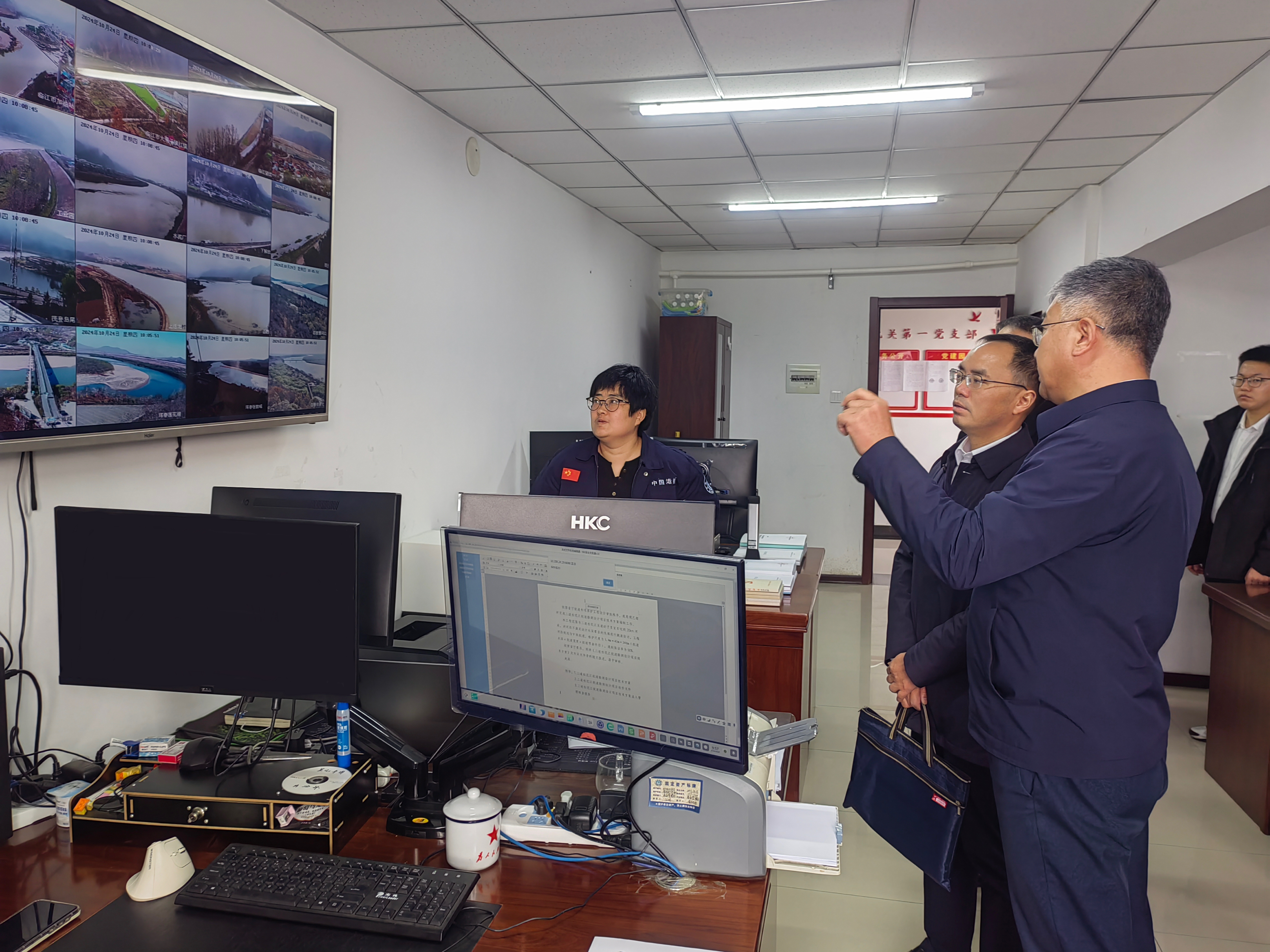 关怀指导增动力 引领水运强发展