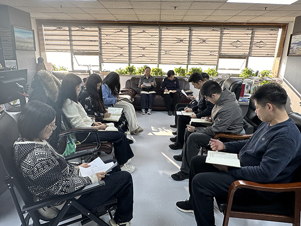 省交通宣传中心召开全体职工大会