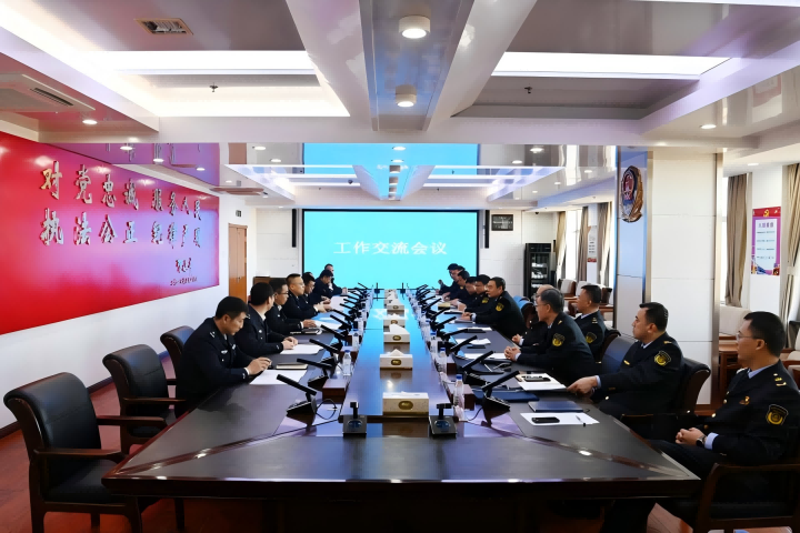 省交通执法局赴省公安厅交管局进行工作交流